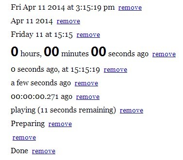 jQuery jLiveTime